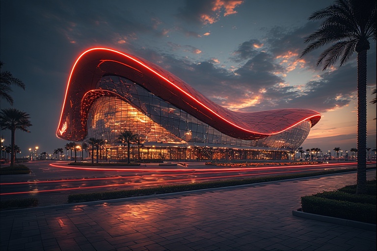 Ferrari World Abu Dhabi roller coaster ride – Ferrari World Abu Dhabi Tour